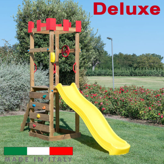 Torre singola con arrampicata deluxe